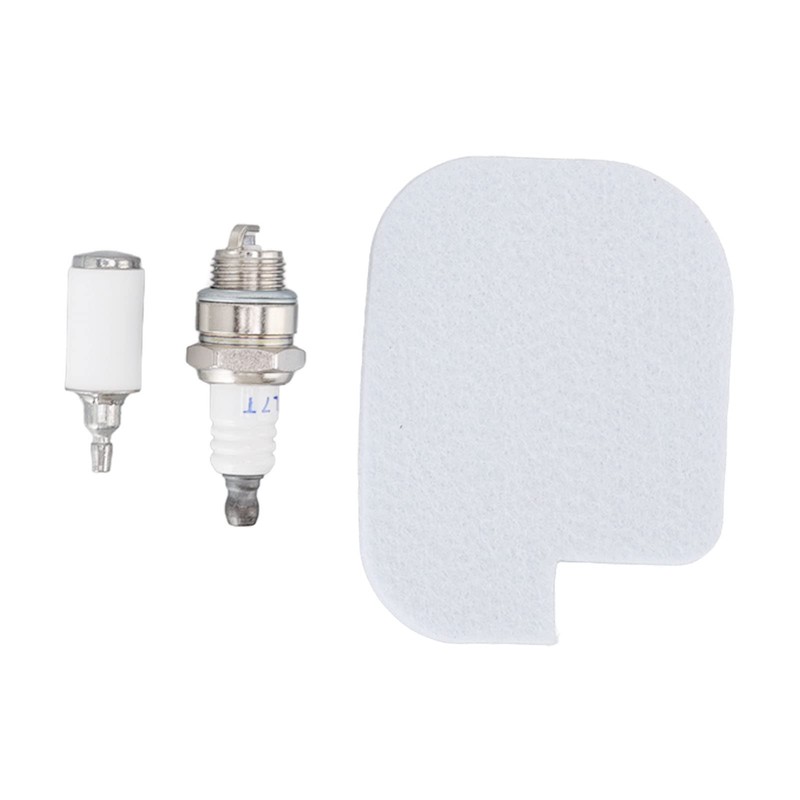 2 Sets Air Fuel Filter Spark Plugs Chainsaw Air Fuel