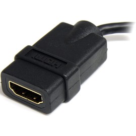 StarTech HDADFM5IN Cable Adaptador HDMI de Alta Velocidad a Micro HDMI, 12 cm