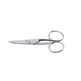 Tijera De Pedicura, Niquelada, Punta Curva