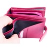IL GIGLIO Women's Compact Size Genuine Leather Wallet Soft Without