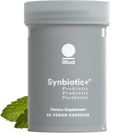 Ritual Synbiotic - Complete 3-in-1 Probiotic, Prebiotic, Postbiotic** - for Women and Men - to Support Gut, Digestive Health, Regularity, Bloating** -
