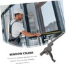Operitacx Casement Window Crank Handle Replacement Handles Labor-Saving Design Elegant