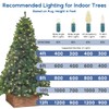 Novelty Lights 25FT 50 LED Christmas String Lights, Tree Lights