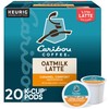 Caribou Coffee Caramel Comfort Oatmilk Latte, One Step Latte Single