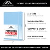 PRODUCTIVITY STORE Best Password Book With Alphabetical Tabs | Password
