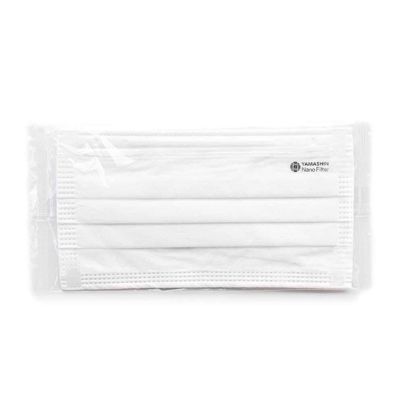 YAMASHIN Mask, Yamashin Filter Mask, Regular Size, 5 Pieces, Made
