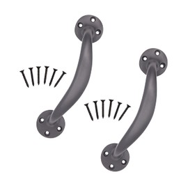 EAI Bow Handles for Cabinets Wardrobes Drawers Black 150mm Pack of 2