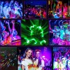 20 Pulseras Luminosas Para Fiestas, Pulseras Led De Neón