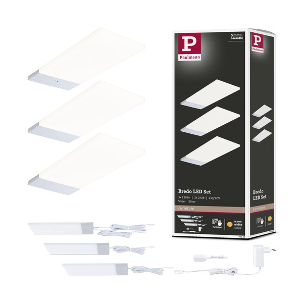 Paulmann Bredo 92121 LED Under Cabinet Light with Proximity Sensor