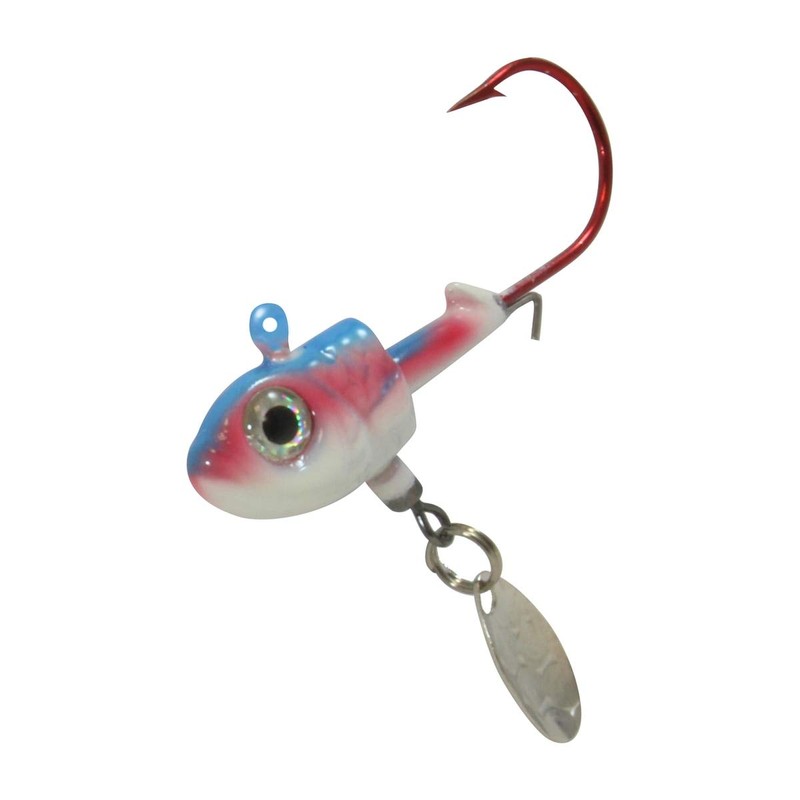 Northland Tackle TJ3-135 Thumper Jig 2/Cd Thumper Jig, Glow Rainbow,
