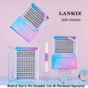 LANKIZ DIY Eyelash Extensions, Individual Eyelash Extensions, 120 Clusters, Soft
