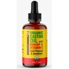 Seven Minerals Organic Castor Oil with Rosehip 4oz