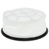 Spares2go 30cm Microfibre Cloth Round Filter For Numatic Henry Hetty