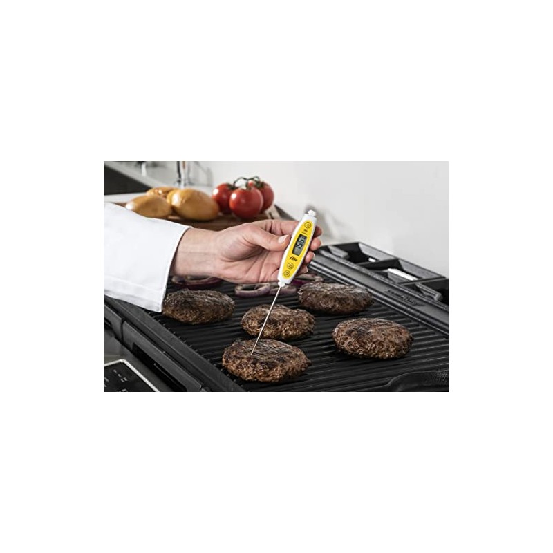 CDN Waterproof Thin Tip Thermometer,White