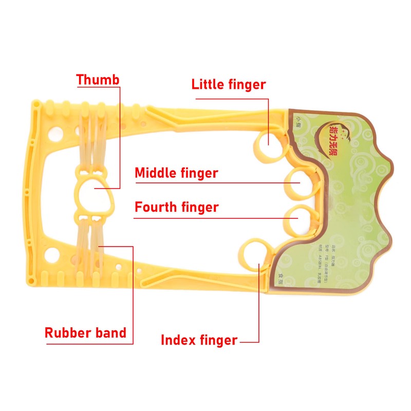 Hand Grip Strengthener Adjust Strength Finger Exerciser Grip Trainer for