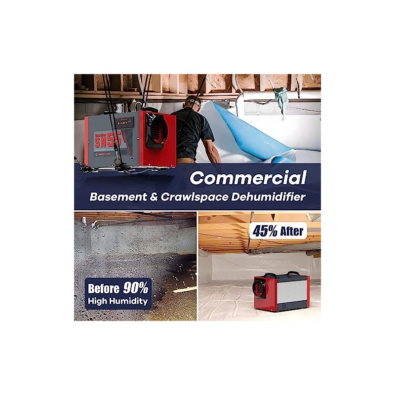 Abestorm Hanging Kits for Crawl Space & Basement Dehumidifiers, Easy