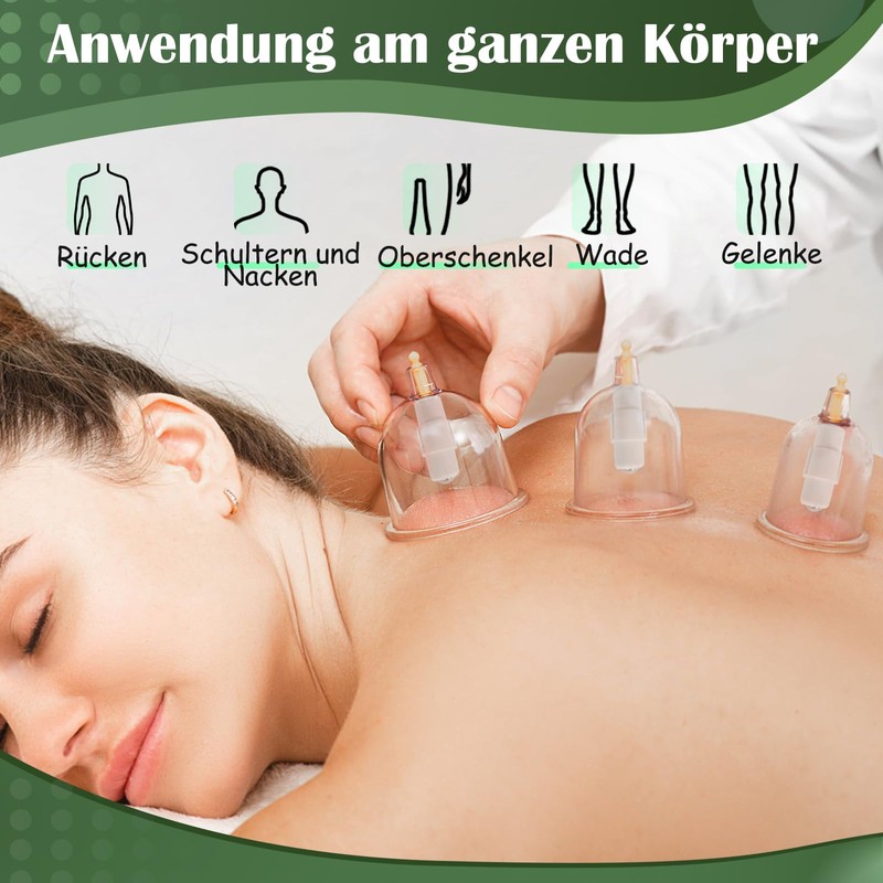 Helining Pack of 22 Cupping Glasses