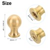 PATIKIL 25 x 37.5mm Lamp Finials Caps Knob, 1 Set