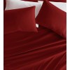 Linen Market Burgundy Queen Bed Linen Set Soft Comfortable Deep