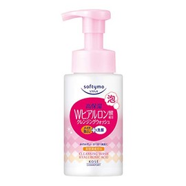 KOSE Softymo Foam Cleansing Wash H (Hyaluronic Acid) 6.8 fl oz (200 ml)