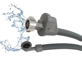 Universal 1.5 m Aquastop Hose for Dishwasher, Washing Machine, 3/4 Inch Hose Inlet Hose with Aquastop, Household Connection Safety Hose