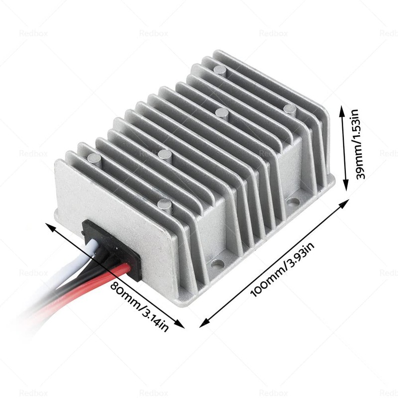 ALL IN RED BOX Waterproof DC 12V Step Up to