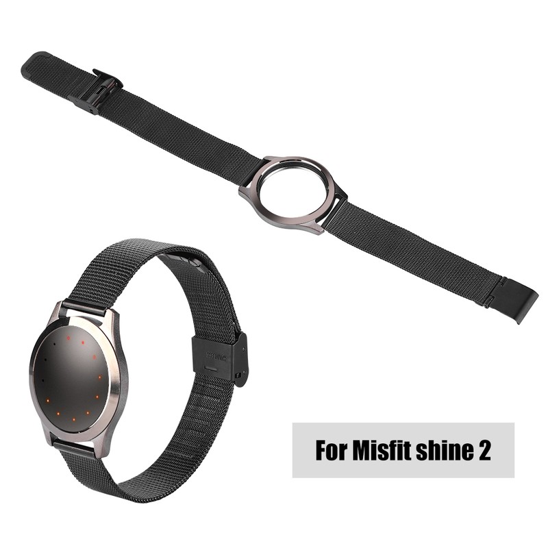 Steel Wrist Band Strap Bracelet Replacement Sleep Fitness Monitor for