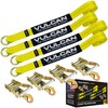 VULCAN Car Rim Tie Down System with Ratchets - 2