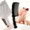 Black Rose Wide-Tooth Comb 1 Comb 2ea