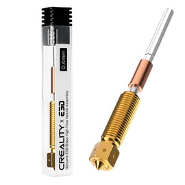 Creality K1 K1 Max K1C E3D Nozzle, Genuine Brass 600mm/s High Flow Extruder Hotend Nozzles Assembly 0.4mm, 3D Printer Nozzle Replacement for Ender 3 V3 SE KE/Ender 3 V3/Ender 3 V3 Plus/ K1 SE