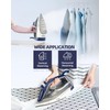Steam Iron for Clothes, 1750W Clothes Iron with Durable Ceramic