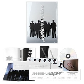[DESIRE : UNLEASH] (MAKE Ver.) Cover + CD-R + Seal Set + Photobook + Poster + Sticker + Mini Photo Piece + 2 Pin Badges + 4 Extra Photocards