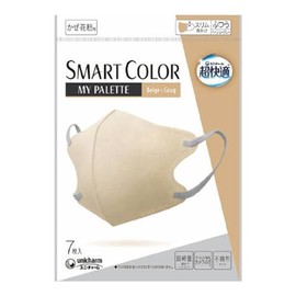 [ユニ・チャーム] 超快適ＳＭＡＲＴＣＯＬＯＲ ＭｙＰａｌｅｔｔｅ Ｂｅｉｇｅ×Ｇｒａｙふつう７枚