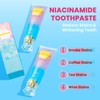 2Pcs Niacinamide Whitening Toothpaste Radiant Whitening Toothpaste, Niacinamide Intensive White