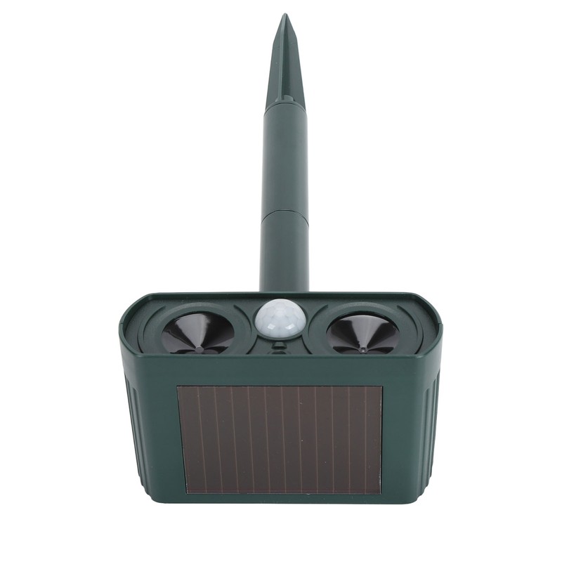 Ultrasonic Solar Animal Repeller Professional High Sensitivity Infrared Long Range