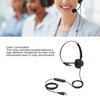 Telephone Headset Noise Canceling Comfortable Versatile Single Ear PC Headphone