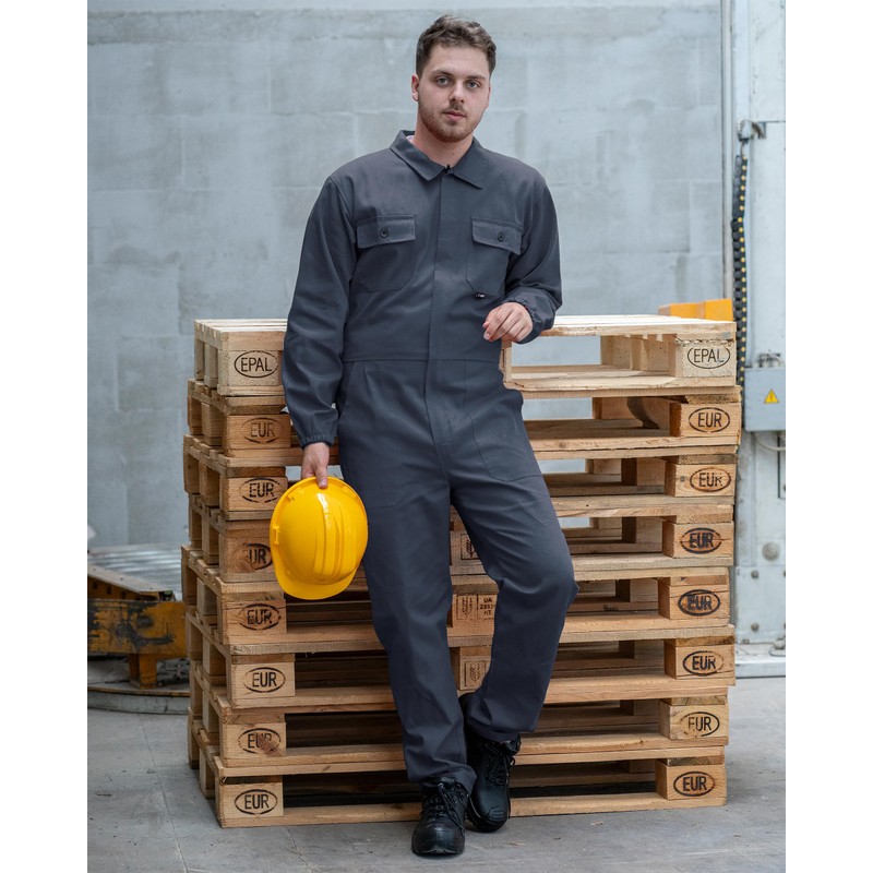 Bwolf Anax Men's Work Overalls, 100% Cotton Work Overalls with