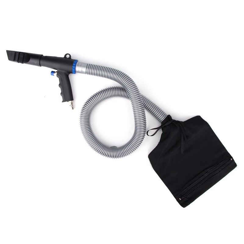 2-in-1 Air Vacuum Blow Gun Pneumatic Cleaner 6kPa Suction Kit