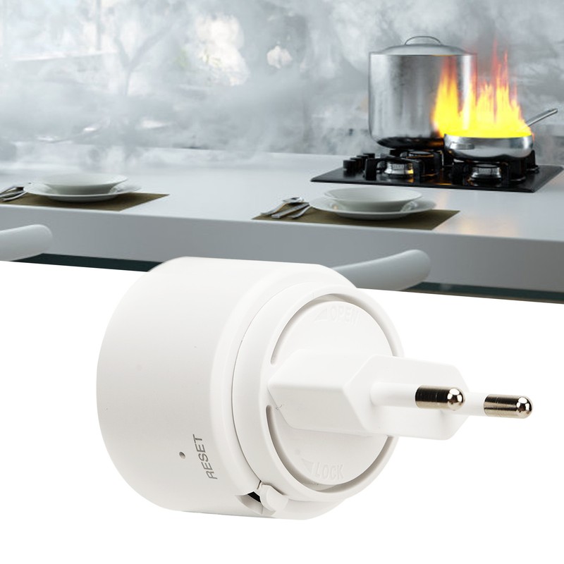 Ring Fire Alarm Sensor WiFi for Tuya Plug in Natural