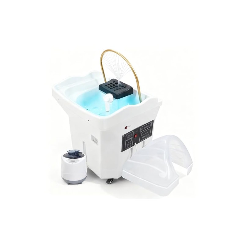Head Spa Equipment Portable Hair Washing Basin 60l Water Japanese