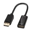 Lindy 41718 DisplayPort auf HDMI 4K Adapterkabel (passiv) schwarz, DisplayPort