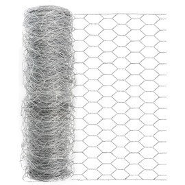 Garden Poultry Chicken Wire Netting - 48 '' × 20 ' Garden Fence Animal Barrier, Chicken Wire for Crafts, 2 inch Mesh Poultry Netting Fence, Pet/Rabbit/Chicken Wire Fencing