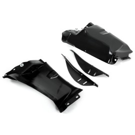 KUAFU Fender Cut Out Compatible with 1996-2000 Honda Civic EK EJ ABS Plastic - Black