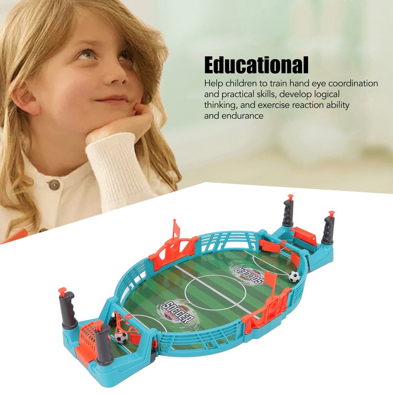 Tabletop Football Game Toy Hand Eye Coordination Interactive Mini Sports