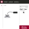 Paulmann 99929 Calla LED recessed luminaire Round Set of 3