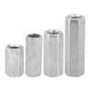 10pcs Long Rod Nut Hex Coupling Nuts Hexagonal Sleeve Nut