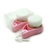 FOMIYES 2pcs Face Skin Care Tools Set Pink Manual Facial