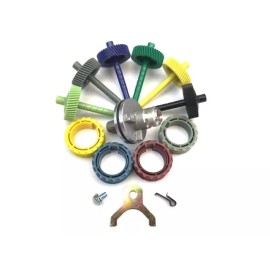 Unbranded 700R4 Full Speedometer Gear Set Housing Bracket Bolt 40-45 Driven 15-19 Drive