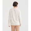 NAADAM Reversible Cashmere Crewneck Sweater, White,S