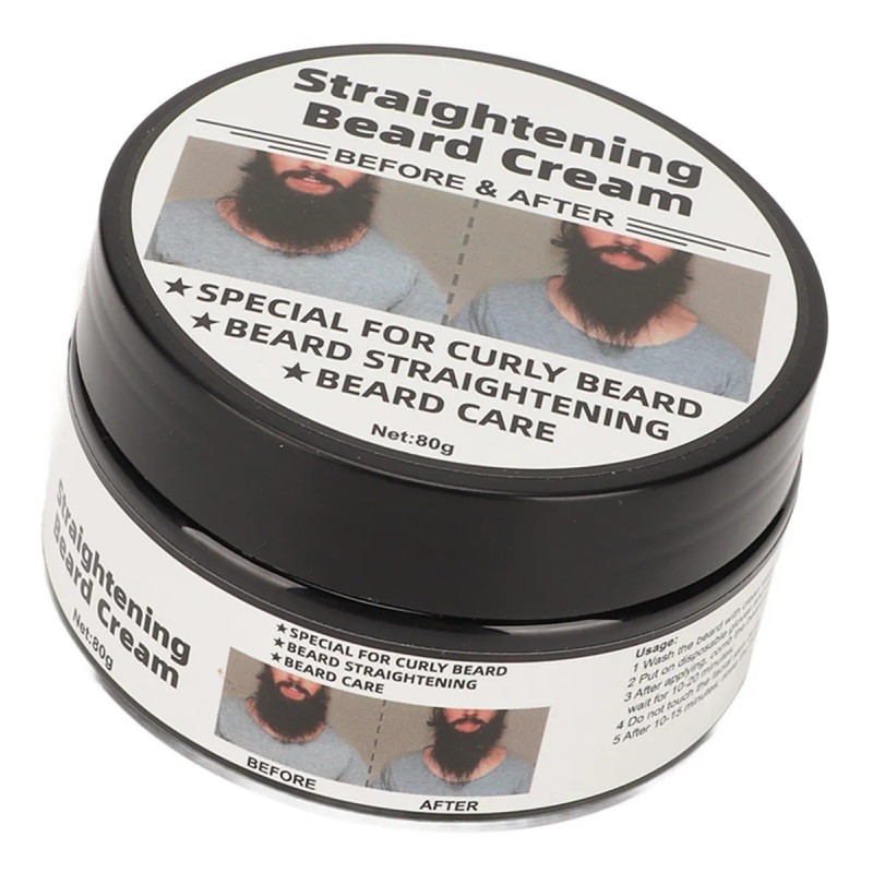 Crema Acondicionadora Suavizante Para Barba Que Reduce El En